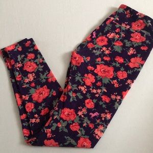 LuLaRoe OS One Size Leggings Vintage HTF Unicorn